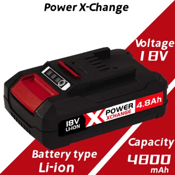 1-3ШТ литиево-йонна батерия Power X-Change 18, 4,8 Ah, универсално съвместим с всички электроинструментами PXC и градински машини