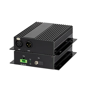 1 чифт 1 канал двупосочни балансиран аудио оптични влакна XLR по оптоволокну tx rx влакна медиаконвертер радиостанцията и приемник