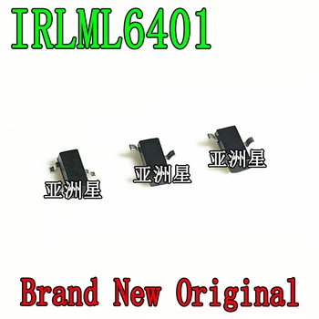 (100 броя) IRLML6401 IRLML6401TRPBF MOS полеви транзистор с P-канал 12V/4.3 A кръпка SOT23