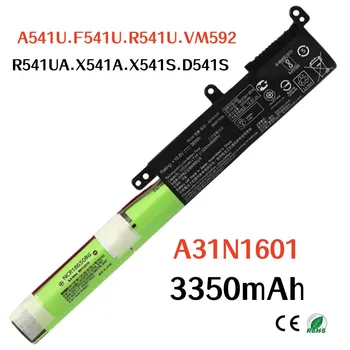 100% Оригинален 3350 mah за ASUS A31N1601 A541U F541U R541U R541UA X541A X541S D541S VM592U батерия за лаптоп