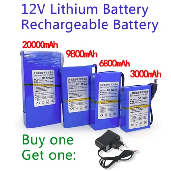 100% Оригинална защита от зареждане на постоянен ток 12 В 20 000 mah, литиево-йонна акумулаторна батерия, резервна литиево-йонна акумулаторна батерия безплатна доставка