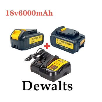 18 от 6000 mah Литиево-йонна Батерия DCB180 Акумулаторна Батерия За DEWALT DCB180, DCB181 XJ DCB200, DCB201, DCB201-2, DCB204, DCB20 DCB182