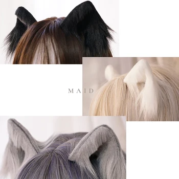 2019 ново висококачествено Котешки ухото, свалящ оригиналната лента за коса, плюшевое животно ухото, прическа в стил Лолита, милото животно ухото