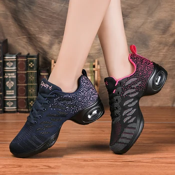 2023 Маратонки, танцови обувки за жени, летяща ракита окото, модерно обувки за джаз танц, обувки за момичета, дамски спортни обувки на открито