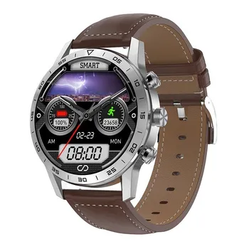 2023 умен часовник Man AMOLED с пълен сензорен екран, Bluetooth, синхронизация на контакти, сърдечната честота, здрави спортни часовници, мъжки умни часовници, мъжки