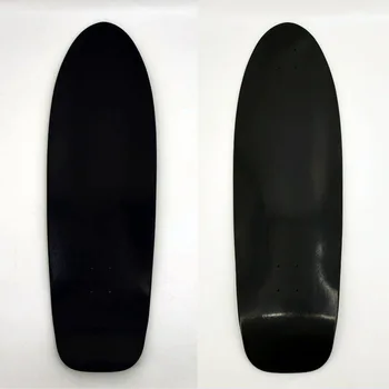 34 инча комплект за скейтборд Черно професионален лонгборд DIY 4 колела, комплект за сърф аксесоари аксесоари за скейтборд за тийнейджър