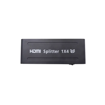4K/30fs 1x4 дървен материал HDMI Сплитер 1 Канал HDMI Сигнала на Входа 4-канален HDMI Сигнала на Изхода Поддържа 3D за лаптоп PS4 Xbox DVD Монитор