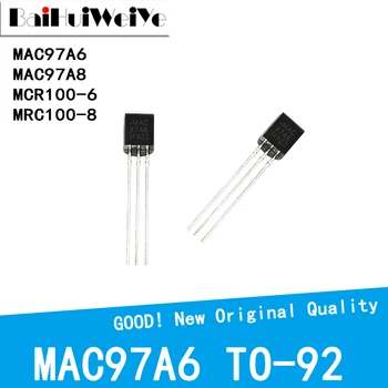 50 бр./лот MAC97A6 MAC97A8 MCR100-6 MRC100-8 TO92 Единния Двупосочни Тиристорный Триод с директно въвеждане