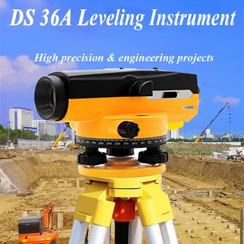 DS36A Оптичен Автоматичен Ниво на Автоматичен Anping Оптично Ниво на Инженеринг Уред за оптична стрелба 36x Автоматичен лазерен Ниво