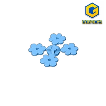 Gobricks GDS-1441, малко цвете, съвместими с lego 3742, детски образователни строителни блокове на 
