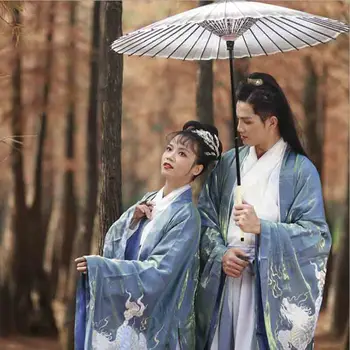 Hanfu за мъже и жени, рокля в китайската древна традиция, Фантазия двойки, на карнавалните костюми за парти, маскарадное рокля Hanfu за мъже и жени, по-големи размери