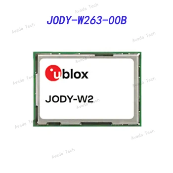 JODY-W263-00B мультипротоколный модул Wi-Fi 802.11 ac 1x1 SISO, BT/BLE5.2, SDIOants: 1 двойна лента Wi Fi, 1 BT. На базата на хост 85C