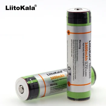 Liitokala Нова защитена оригинална акумулаторна батерия 18650 NCR18650B 3400 mah с печатна платка 3,7 До Безплатна доставка