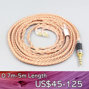 LN007661 Балансиран 16-жилен кабел за слушалки 99% 7N OCC за HiFiMan RE2000 с топология диафрагменный динамичен водача