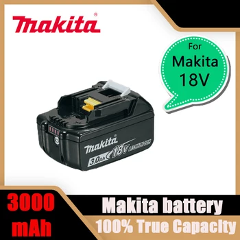 Makita Original 18V литиево-йонна акумулаторна Makita 6000 mah, сменяеми батерии за бормашини 18v BL1860 BL1830 BL1850 BL1860B