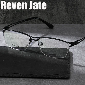 Reven Jate LA6153 Супер Модерни Мъжки слънчеви Очила В Рамки Ультралегкая Гъвкава IP-Електронна Дограма От Метален Материал Очила