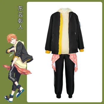 Shinonome Akito Cosplay аниме проект Sekai Цветни етап костюми за cosplay Камияма сако, пуловер, Панталони училищен комплект