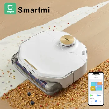 Smartmi 4000Pa Почистване на Робот-Прахосмукачка за Домакински Уреди Безжична Прахосмукачка Подови Въже Домакински Прахосмукачки