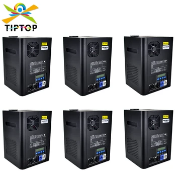 TIPTOP 6 опаковки 600 W сценична DMX машина за студено фойерверки добро качество, Бърза доставка дистанционно управление на големи разстояния CE, ROHS