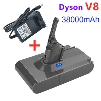 Upgrade Neue DysonV8 38000mAh 21,6 V Batterie für Дайсън V8 Absolute/Flauschigen/Tier Li-Ion Staubsauger wiederaufladbare batterie
