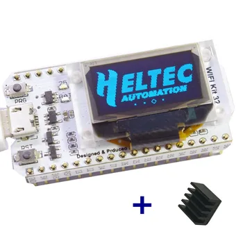 WIFI такса развитие ESP32 0,96 инчов син OLED-дисплей на интернет на нещата, за Arduino с радиатор