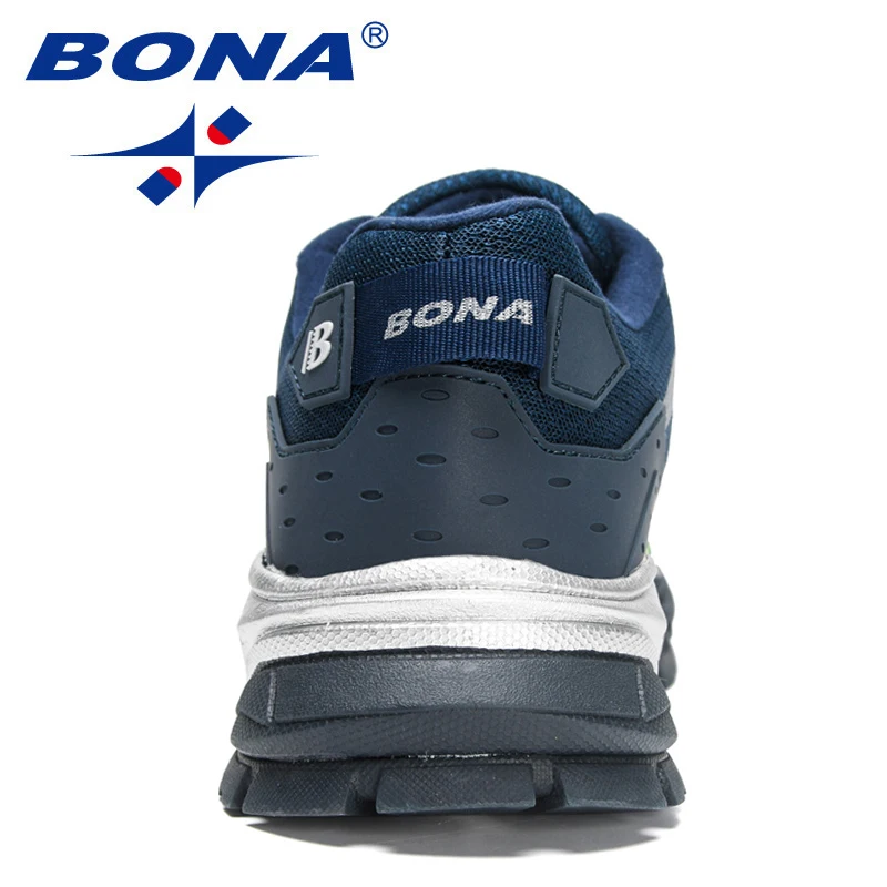 BONA 2023, нови дизайнерски маратонки за бягане, мъжки маратонки, спортни обувки за улицата, мъжки внедорожная богат на функции обувки за пътуване