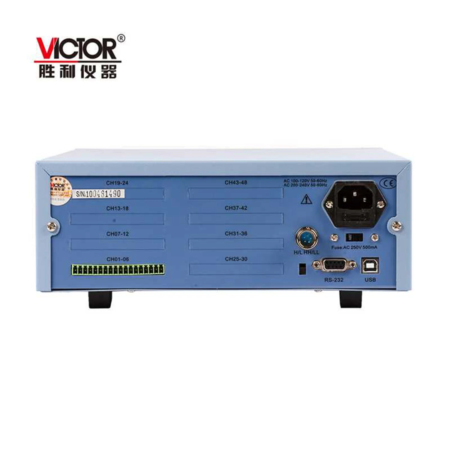 VICTOR 8801A VICTOR 8801B Многоканално Устройство за контрол на температура, датчик за температура с термопарой, 6 канала, 12 канала, и т.н.
