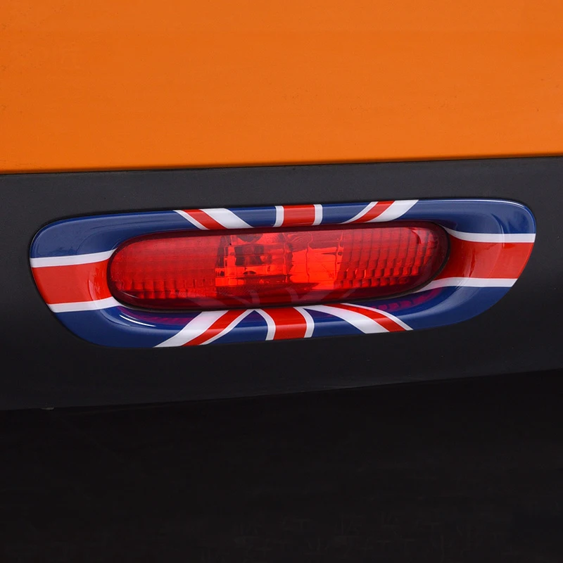 Авто задна светлина, задната противотуманная светлината на прожекторите, декоративна капачка, етикет за промяна на задната броня, външни аксесоари за BMW и MINI Cooper F55 F56