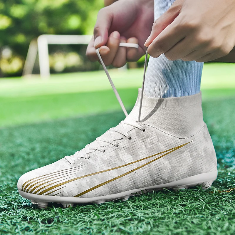 Висок клас футболни обувки TF/FG, мъжки футболна проститутка, обувки за тренировки по футзалу, професионални диви маратонки, футболни обувки, размер35-47