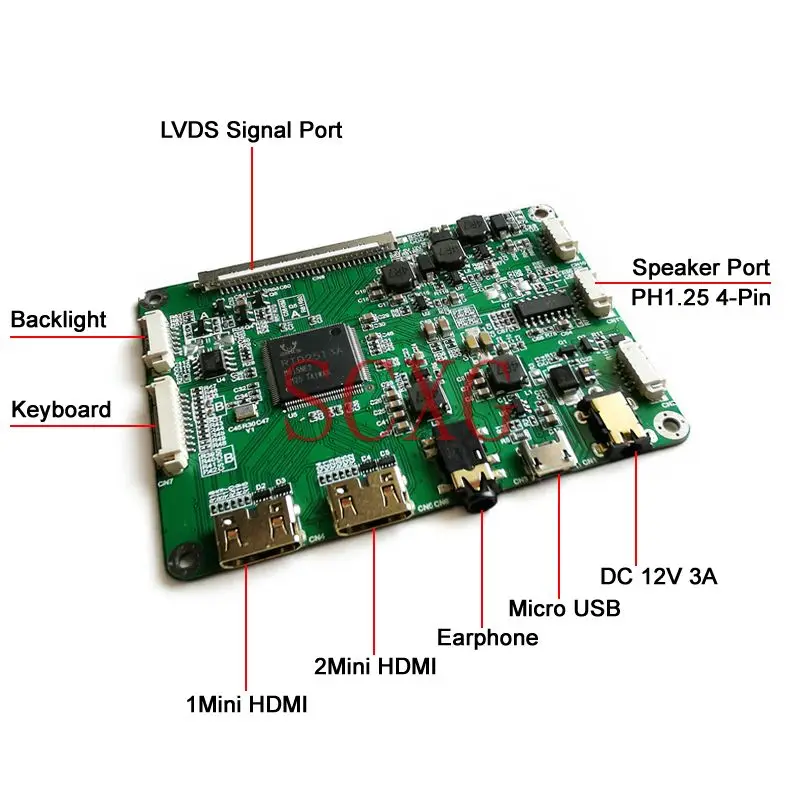 За B140XW01 Метален Корпус + контрольор карта на водача 2 HDMI-Мини на Монитора Преносим Ремонт 14