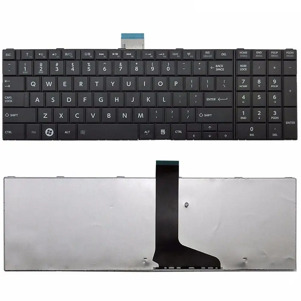 Клавиатура за лаптоп на САЩ за Toshiba Satellite C850 C850D C855 C855D L850 L850D L855