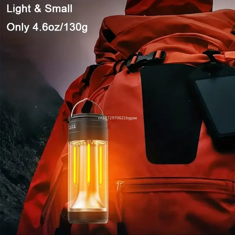 Лампа за къмпинг, лампа за палатка, USB-акумулаторна лампа, преносим фенер, външно аварийно осветление, led фенерче, акумулаторна лампа