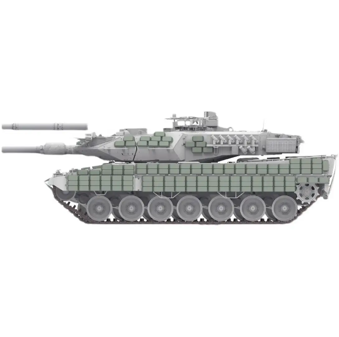 На основния боен танк RYEFIELD 5103 1/35 Leopard 2A6 с украинската стикер, КонтактеРОМ и Експлоатация на песните