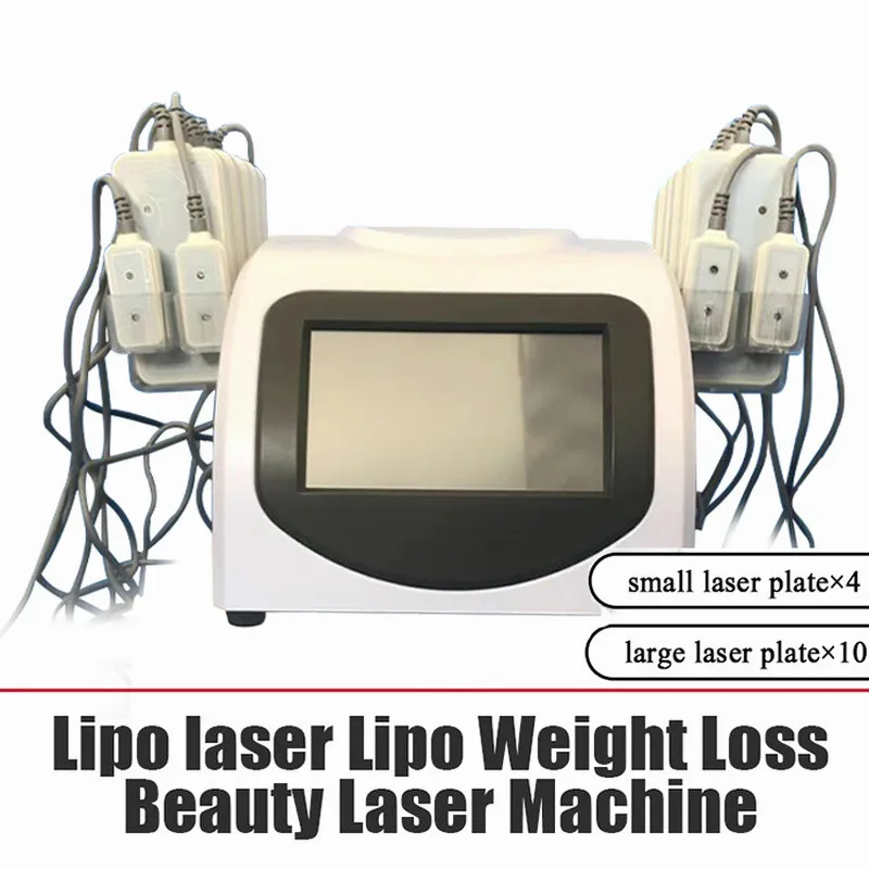 Преносима липо-лазерната машина за липосукция на НИЛО 14 накладки 650-нм липолазерная машина за намаляване на мазнините, CE одобрен