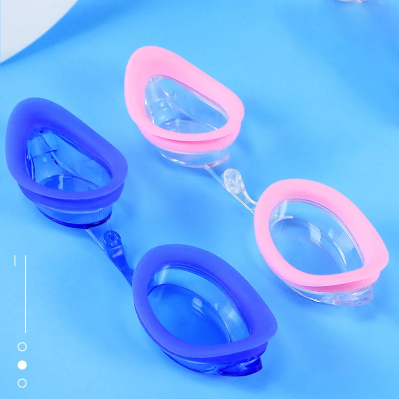 Професионални очила за плуване в малки рамки за възрастни HD, покриващи късогледство, водоустойчив очила за тренировки и състезания с защита срещу замъгляване