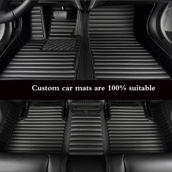 Автомобилен тампон от изкуствена кожа с ивици за Mercedes G Class W463 4 врати 2019-2022 г. Детайли на интериора автоаксесоари килим
