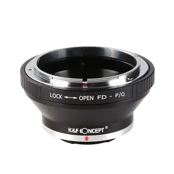 Адаптер за закрепване на обектива K & F Concept за обектив на Canon с затваряне на РР, съвместим с Q PQ Q-S1 Q10 Q7