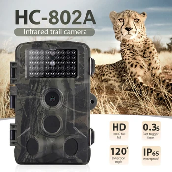 Висококачествено 24-мегапикселова Лесна За инсталиране на камера за проследяване на следи от диви животни с резолюция 1080p, Като Висока якост, Мечтано Подобрена Ловна камера
