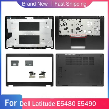 Долен калъф за лаптоп Dell Latitude E5480 E5490 LCD делото Предната рамка, Поставка за ръце Смяна на горна панта Задна капачка 
Рамка