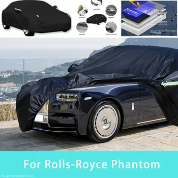 За Rolls-Royce Phantom Външна Защита, Пълни с автомобил Сеат, Снежната Покривка, Козирка, Водоустойчива Прахозащитен Външни Автомобилни аксесоари