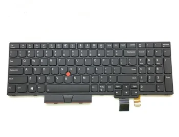 За новия Lenovo, Thinkpad T570 T580 P51S P52S английска клавиатура с подсветка