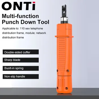 Икономичен инженер ONTi 110 ножица за кабели, модул усилвател, жично инструмент, с двойна корона за мрежов модул за глас на телефона, пач-панел