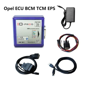 Инструменти за настройки на чиптюнинга Opel лицензен ECU TCM BCM & EPS IO Prog Ecu, комбинация K-line и конектор BD9 CAN programmer