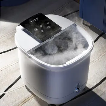 Интелигентна дистанционно управление, автоматично кофа за вани за крака, отопление при постоянна температура, електрически масаж, фитнес вана за краката