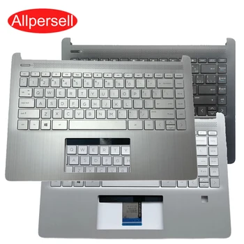 Клавиатура с поставка за ръце за лаптоп HP 14-DQ 14-FQ TPN-Q221 14Т-FR DR, на горния Капак, калъф, САЩ, BG, L88200, L88206, L61506, L61507-001