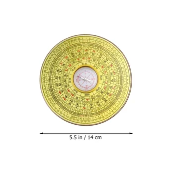 Компас Луо Пан Китайски старинен компас за домашен офис декор привлича