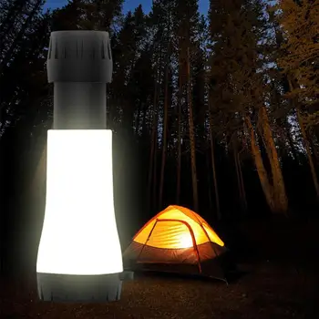 Лампа за палатка с висока яркост, с регулируема яркост, водоустойчив растягивающаяся осветление, зареждане чрез USB, ръчна лампа за барбекю, къмпинг, бивакуване на открито