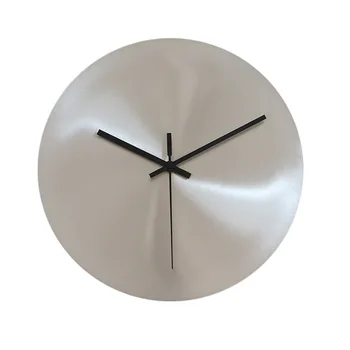 Модерни прости стенни часовници за всекидневна, без цифрови студийни бижута, кръгли часовници за украса