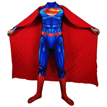 Мъжки костюм за cosplay на Хелоуин костюм Зентай, дъждобран супергерой, боди, костюм от ликра за деца, изработена по поръчка