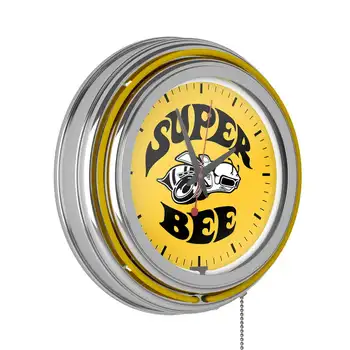 Неонови часовници с двойно звънене - Super Bee
